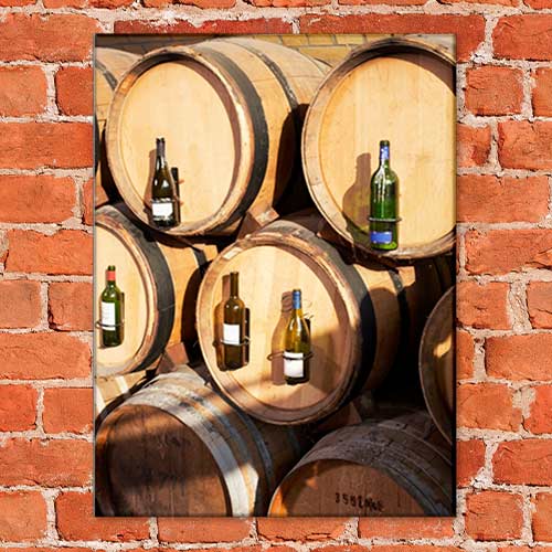 Quadro Decorativo -Barril Cerveja